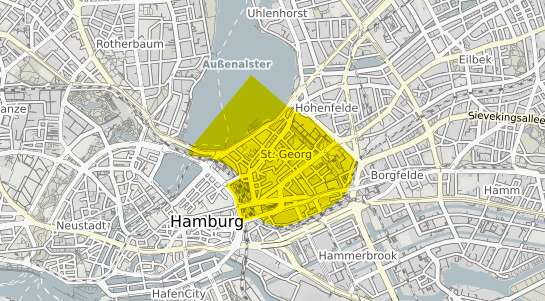 Immobilienpreisekarte Hamburg St. Georg